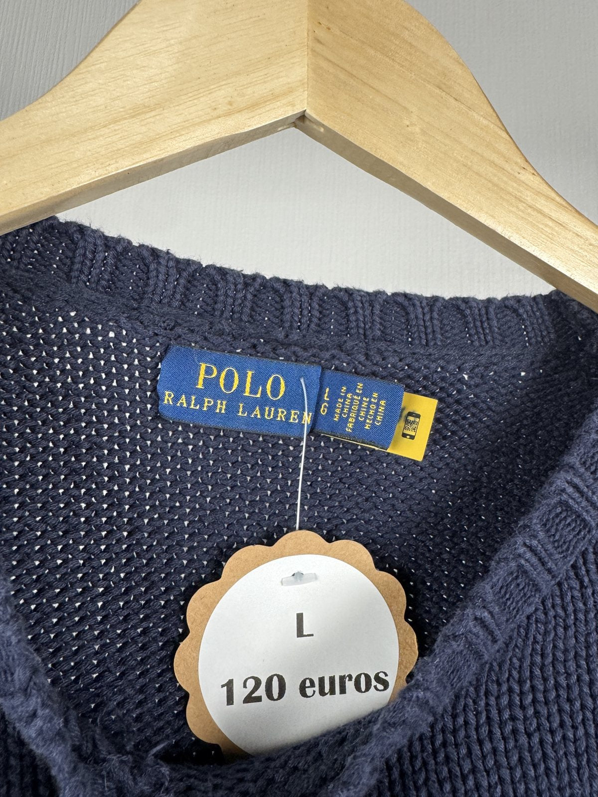 Pull Ralph Lauren drapeau américain marine