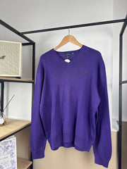 Pull col V Ralph Lauren violet