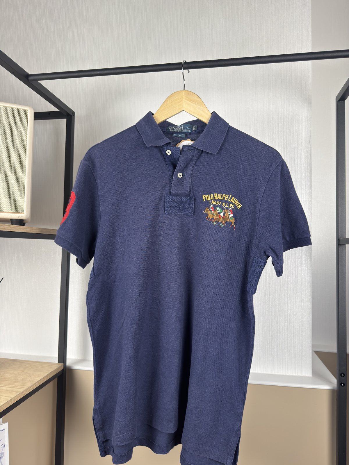 Polo Ralph Lauren marine brodé n°3