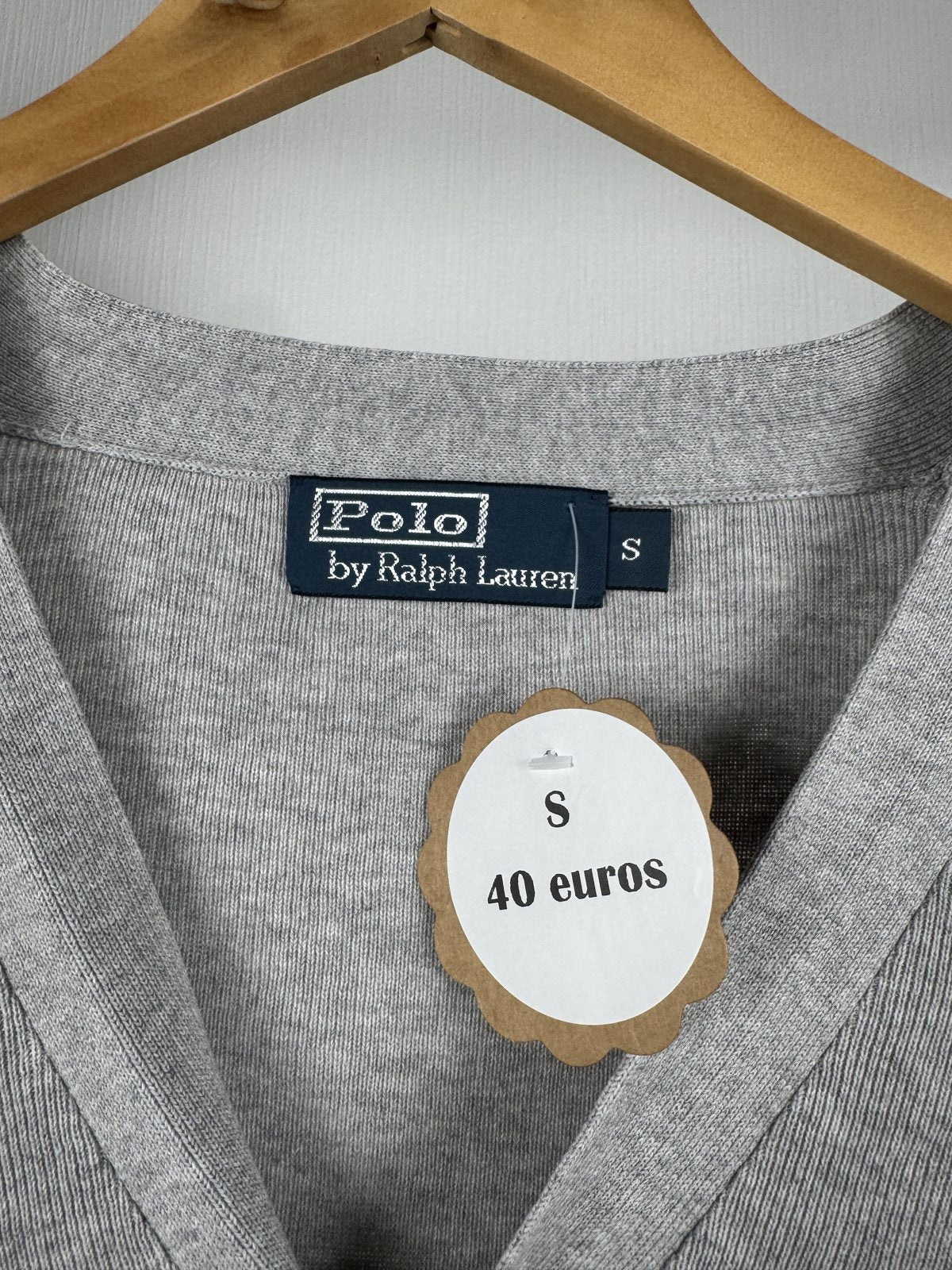 Cardigan Ralph Lauren gris