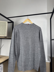 Pull Tommy Hilfiger gris chiné