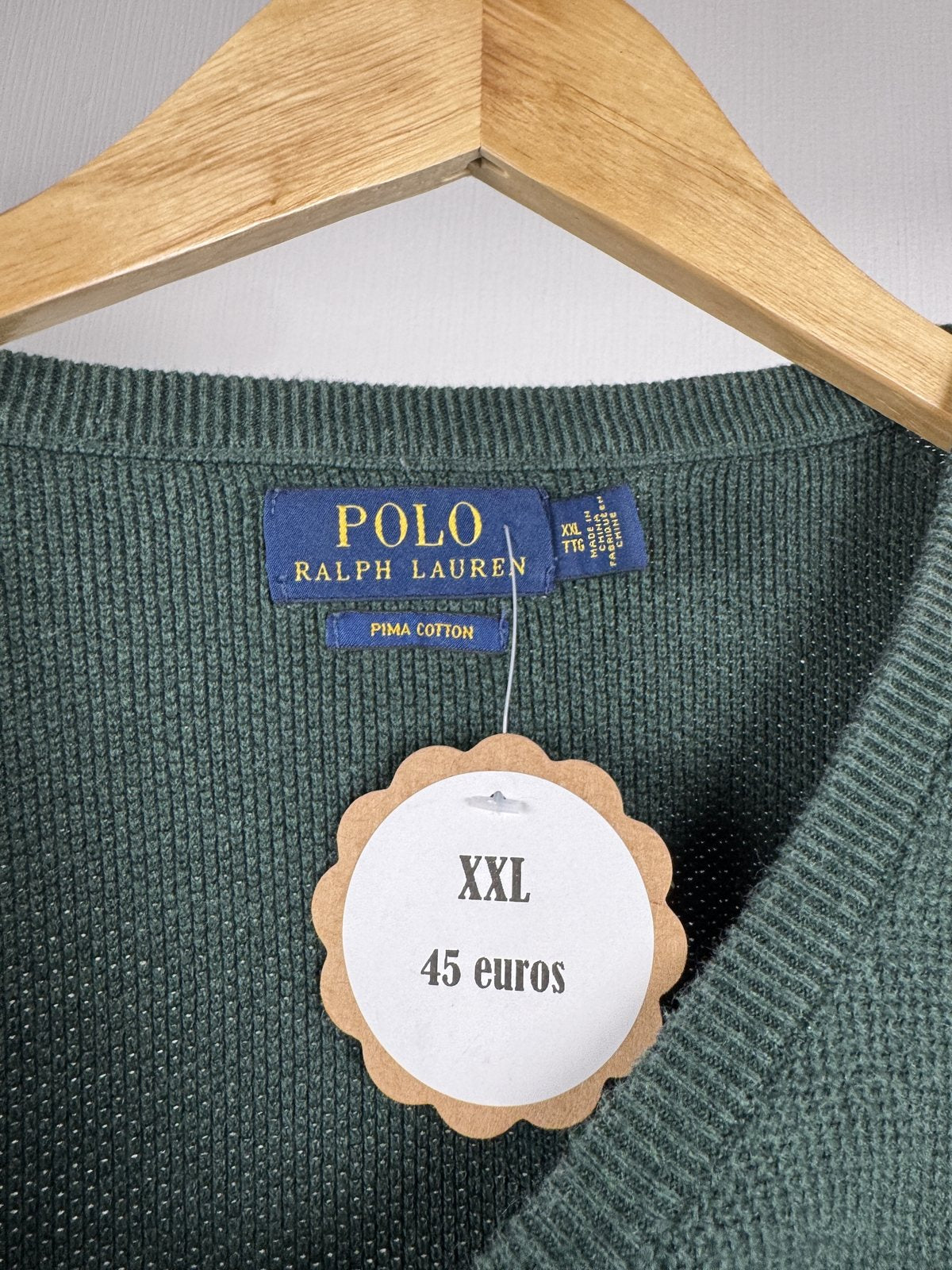 Pull Ralph Lauren vert