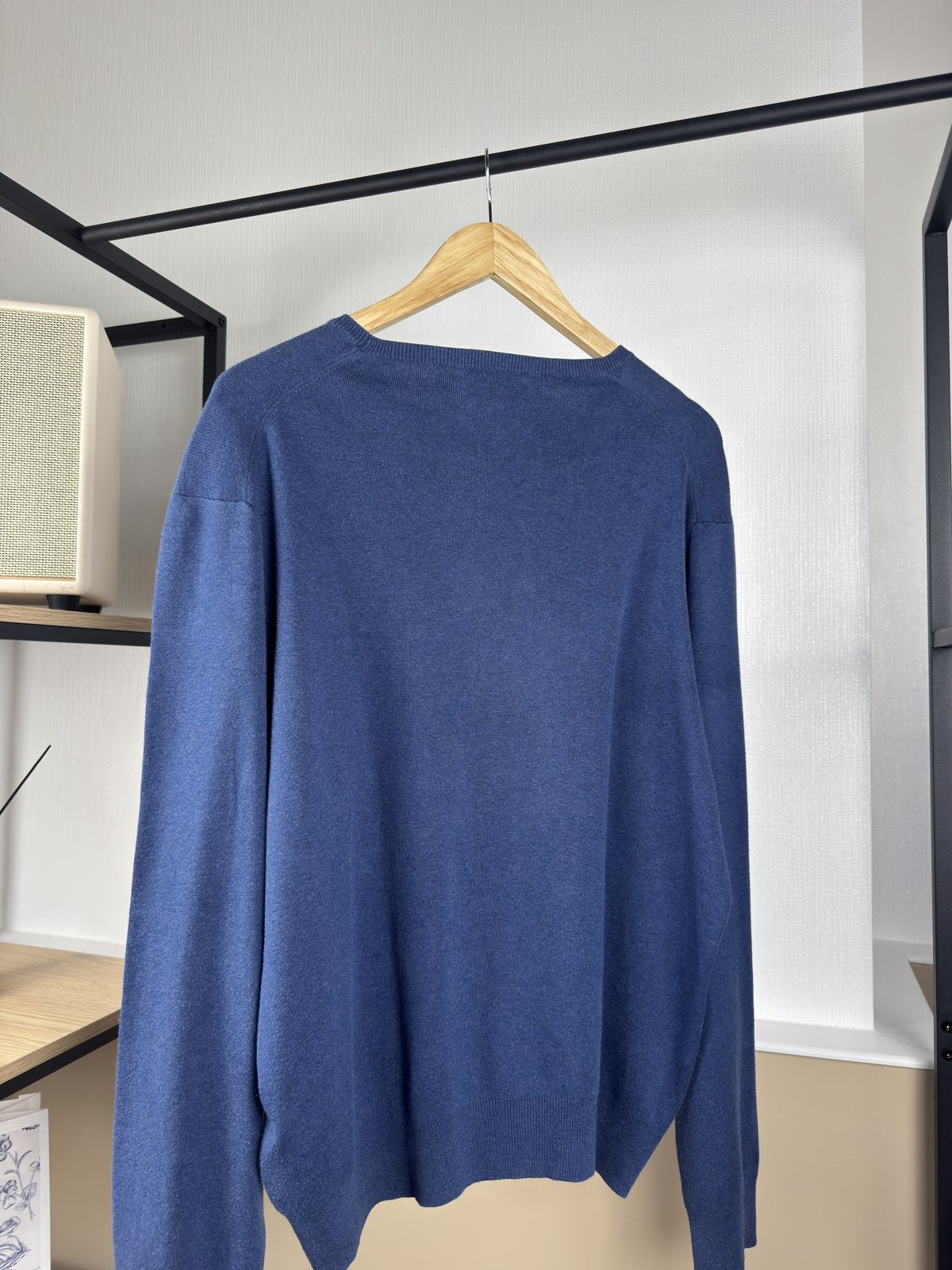 Pull Ralph Lauren bleu chiné