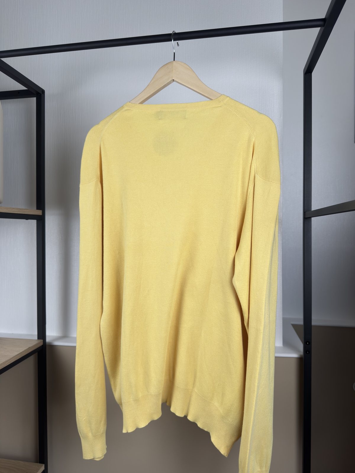 Pull col V Ralph Lauren jaune