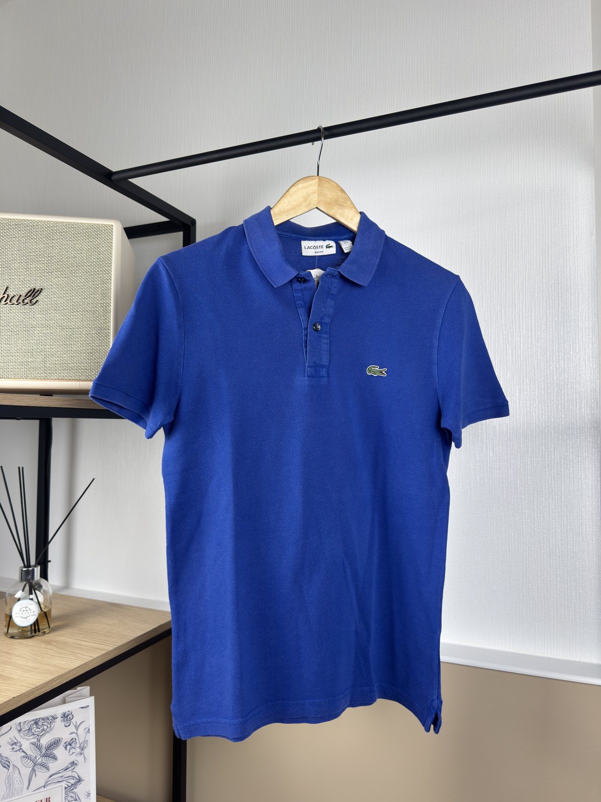 Polo Lacoste bleu roi