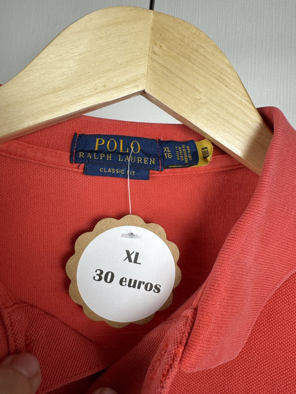 Polo Ralph Lauren rouge corail