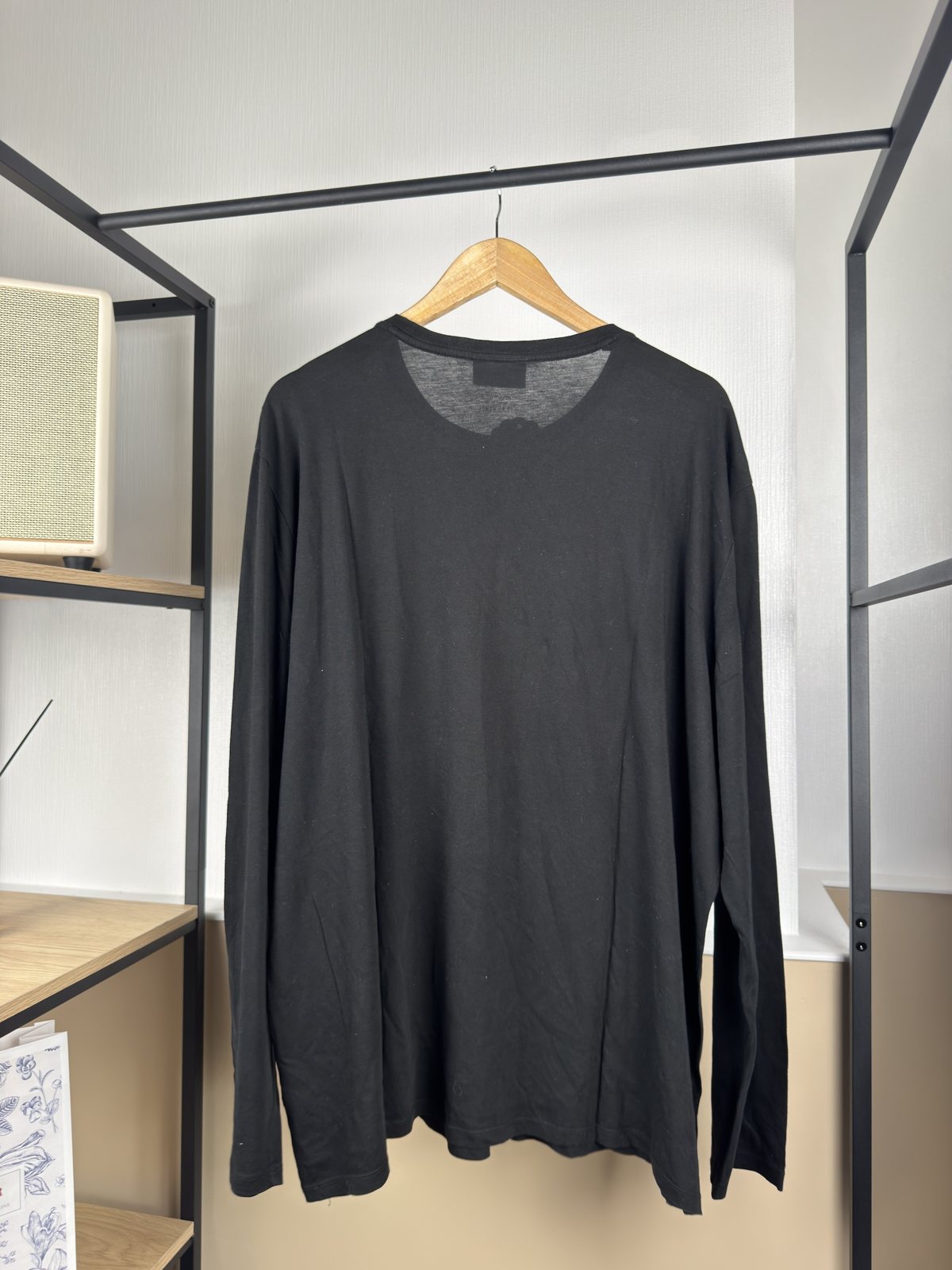T-shirt manches longues Lacoste noir