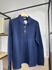 Polo manches longues Lacoste bleu délavé