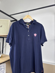 Polo Ralph Lauren marine brodé drapeaux