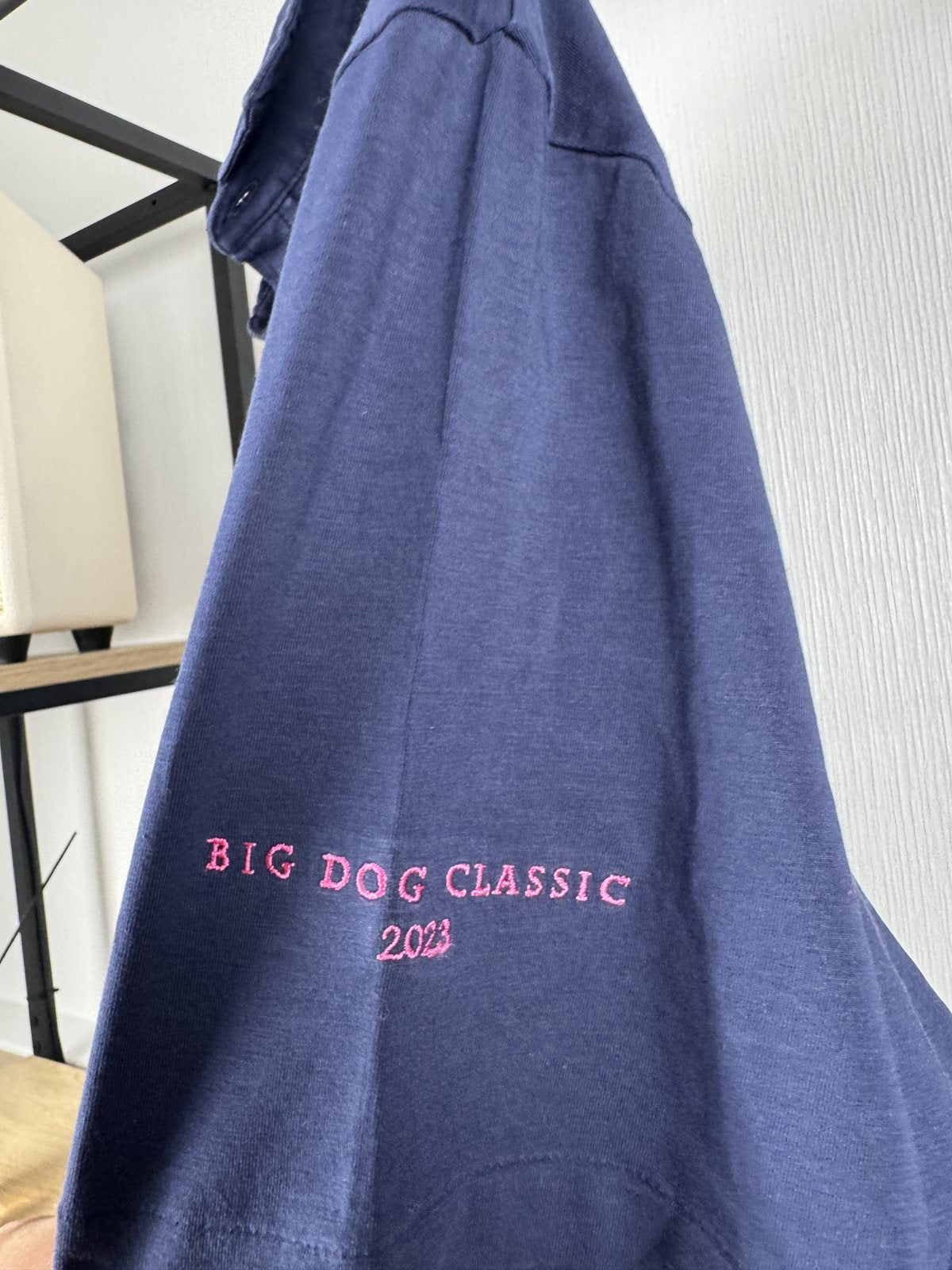Polo Ralph Lauren marine brodé drapeaux