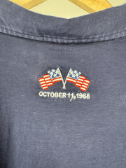 Polo Ralph Lauren marine brodé drapeaux