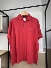 Polo Ralph Lauren rouge à poche
