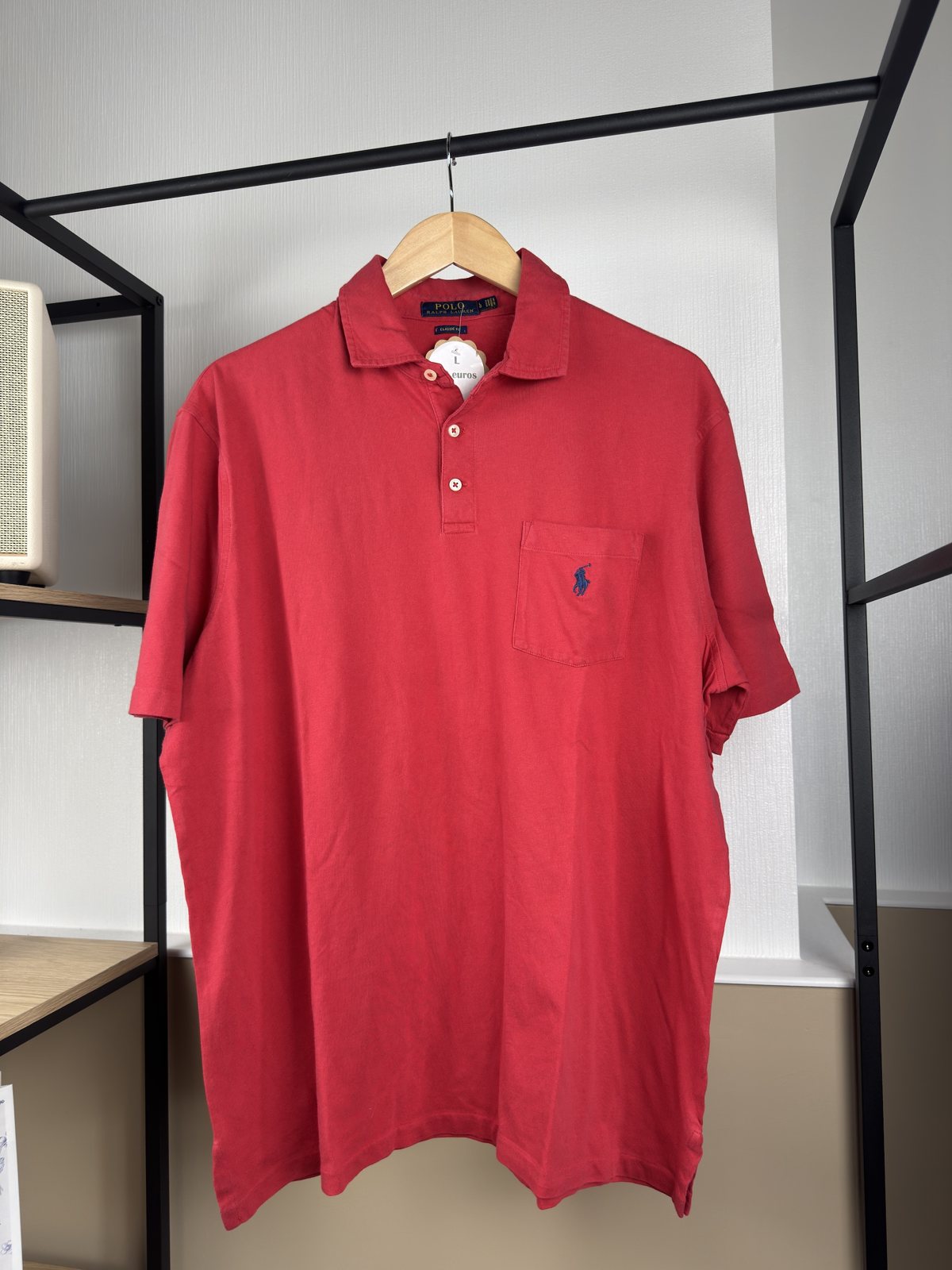 Polo Ralph Lauren rouge à poche