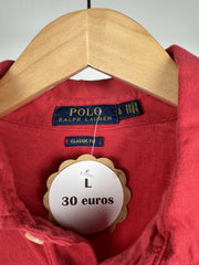 Polo Ralph Lauren rouge à poche