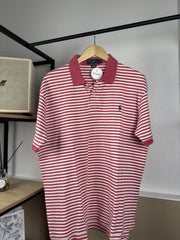 Polo Ralph Lauren rayé rouge et blanc
