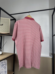Polo Ralph Lauren rayé rouge et blanc