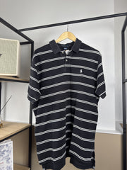 Polo Ralph Lauren rayé noir et blanc