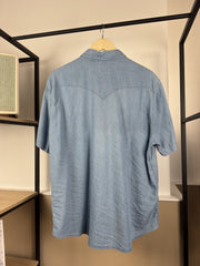 Chemise western Levi's en jean manches courtes