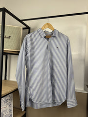 Chemise Hilfiger Denim rayée bleu et blanc