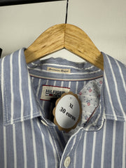 Chemise Hilfiger Denim rayée bleu et blanc