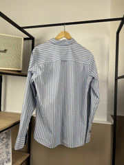 Chemise Hilfiger Denim rayée bleu et blanc