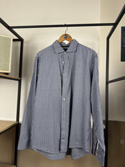 Chemise Tommy Hilfiger rayée bleu et blanc