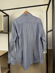 Chemise Tommy Hilfiger rayée bleu et blanc