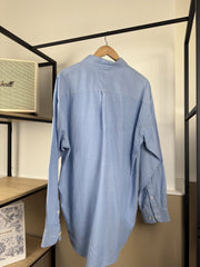 Chemise Tommy Hilfiger bleue à chevrons