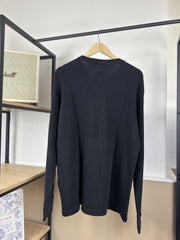 Pull gaufré Ralph Lauren noir
