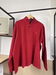 Pull camionneur Ralph Lauren rouge