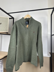 Pull camionneur Ralph Lauren kaki