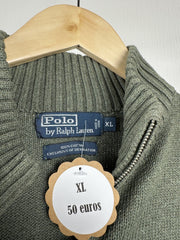 Pull camionneur Ralph Lauren kaki