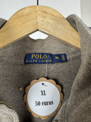 Pull camionneur Ralph Lauren taupe