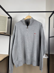 Pull camionneur Polo Jeans Ralph Lauren gris drapeau