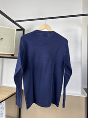 Pull gaufré Ralph Lauren marine