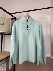 Pull camionneur Ralph Lauren vert d'eau