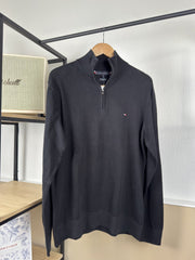 Pull camionneur Tommy Hilfiger noir