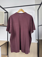 T-shirt henley Carhartt bordeaux à poche