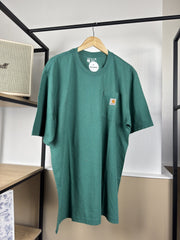 T-shirt Carhartt vert à poche