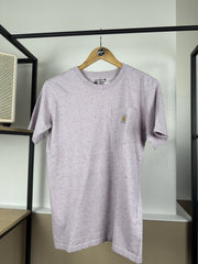 T-shirt Carhartt lilas moucheté à poche