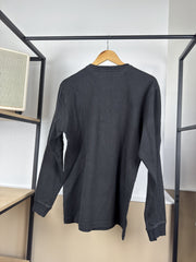 T-shirt henley manches longues Carhartt noir à poche
