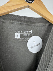 T-shirt Carhartt kaki foncé à poche