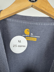T-shirt Carhartt bleu ardoise à poche