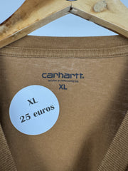 T-shirt manches longues Carhartt WIP camel à poche