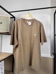 T-shirt Carhartt taupe à poche