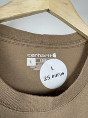 T-shirt Carhartt taupe à poche